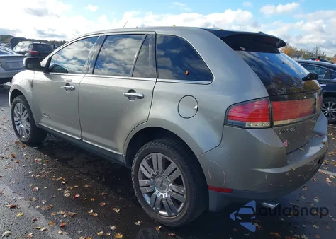 2008 Lincoln Mkx from USA, damaged, VIN 2LMDU88C28BJ21447
